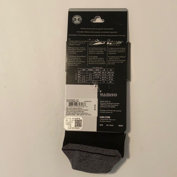 Under Armour UA run socks - Picture 2 of 3